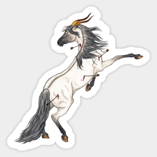 Halloween Horse Sticker